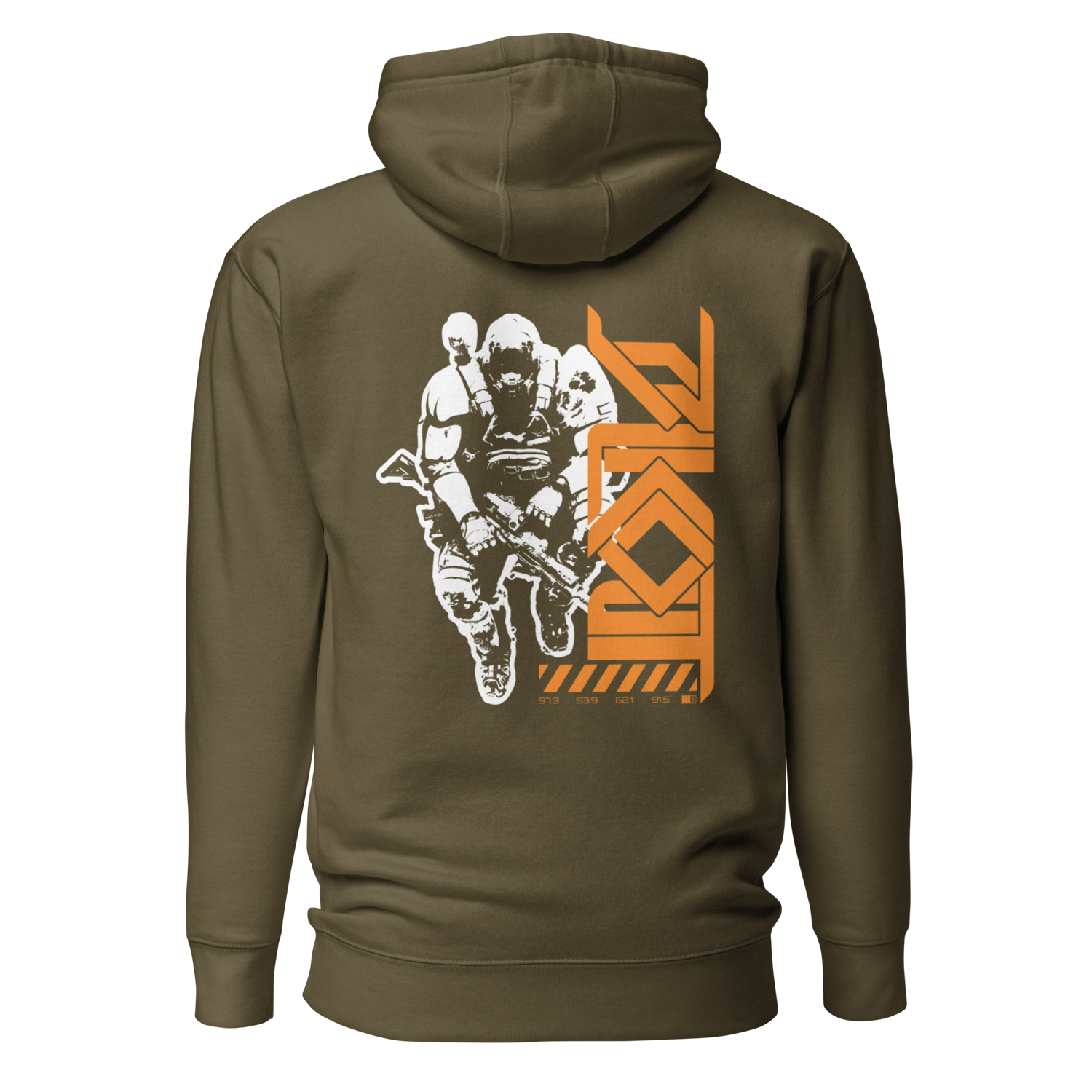 BLKOUT FIELD-ISSUE UNISEX HOODIE