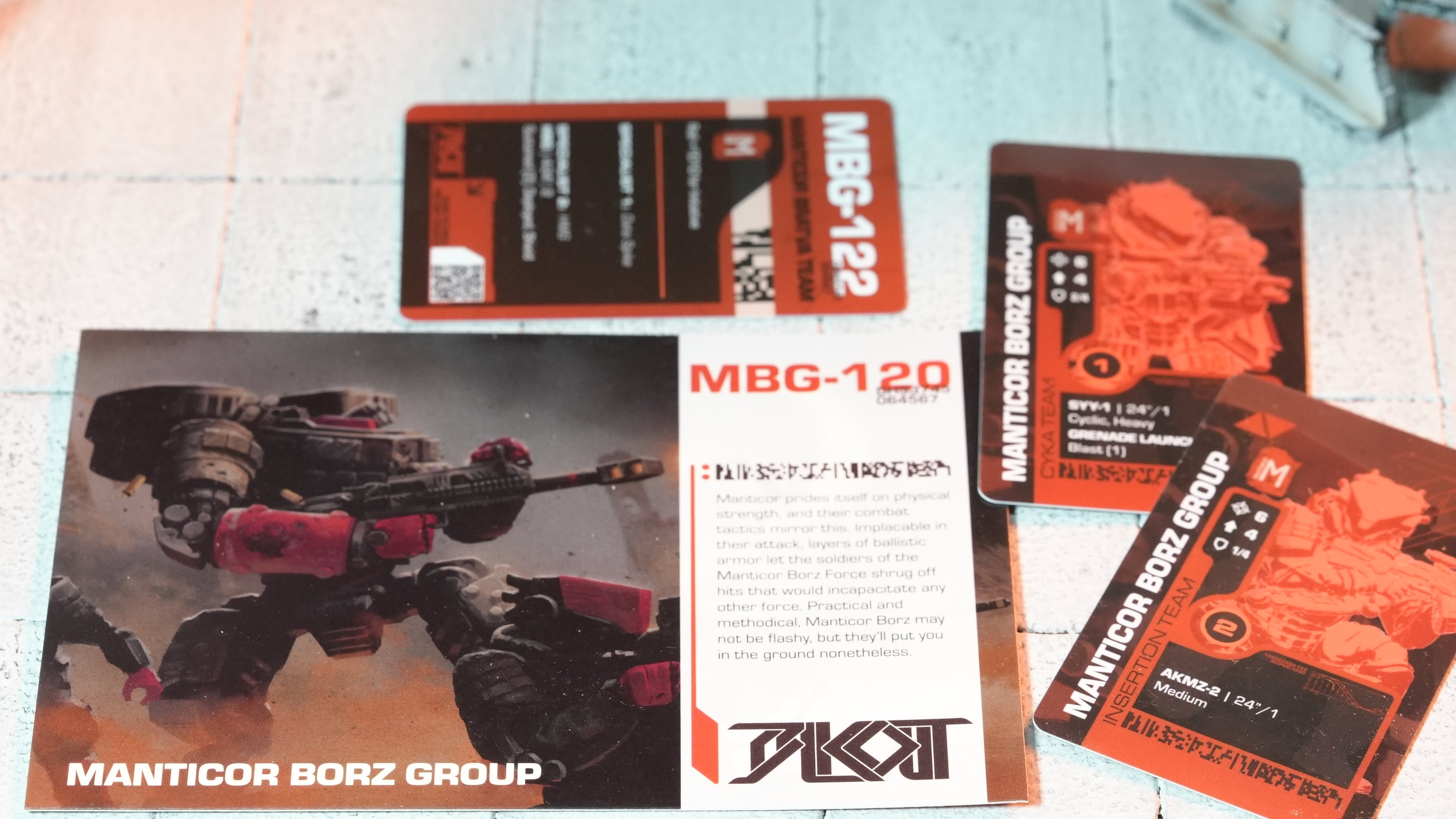 Unit and Force Cards