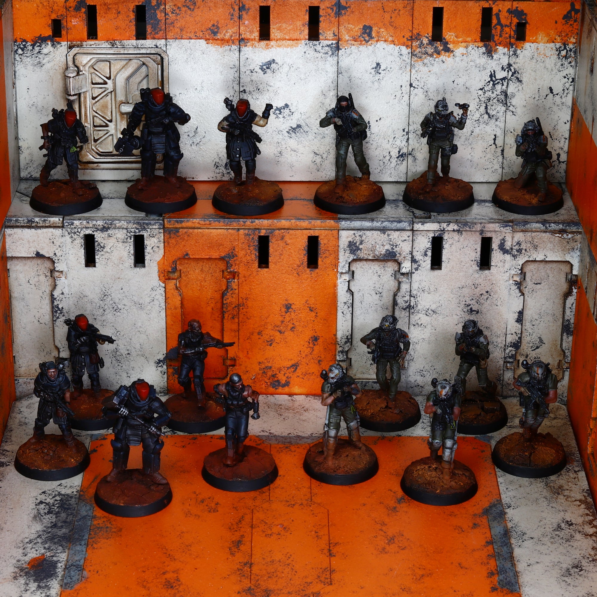 BLKOUT Scifi Tactical tabletop wargame, fast paced, easy to learn.