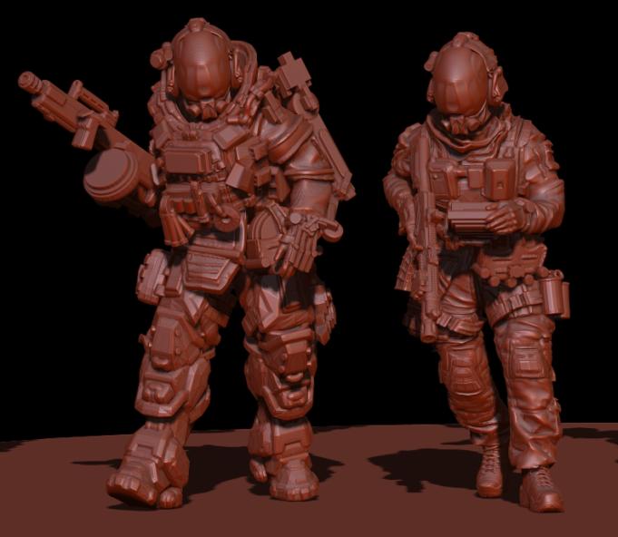 POD - KW - Janus Customs Agents – BLKOUT