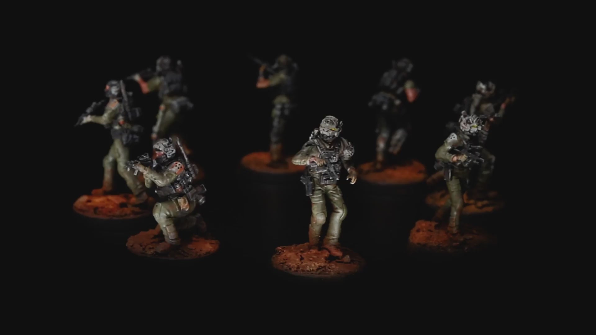 BLKOUT Scifi Tactical tabletop wargame, fast paced, easy to learn.