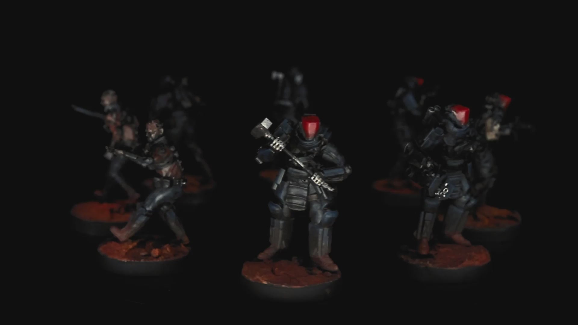 BLKOUT Scifi Tactical tabletop wargame, fast paced, easy to learn.